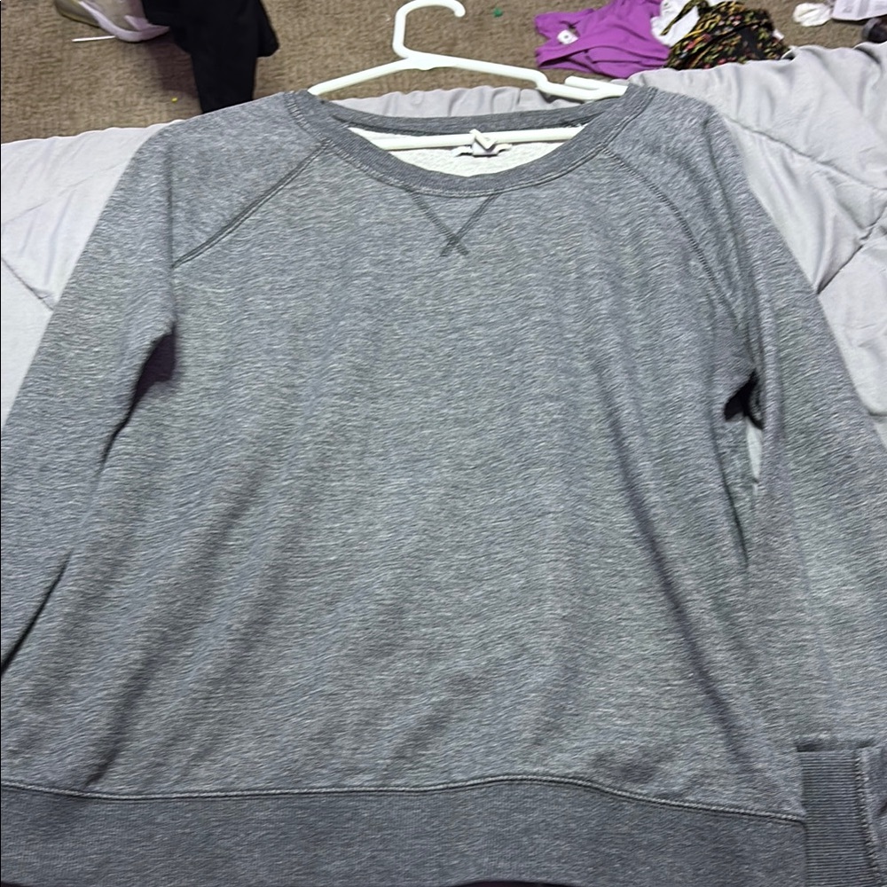 Old Navy Charcoal Crewneck Top